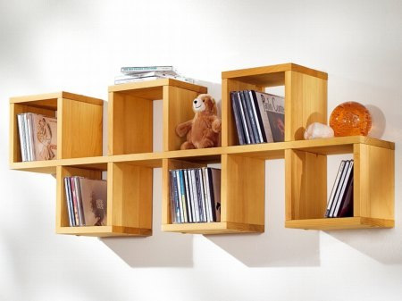 сделать книжные полки