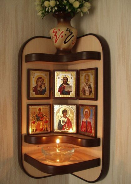 Полка для икон 