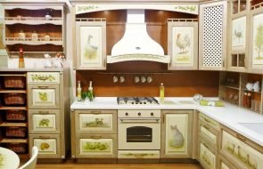 Красивые кухонные шкафчики