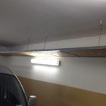 Подвесные полки в гараже своими руками