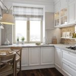 Полукруглый стол для очень маленькой кухни