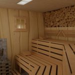 Конструкция полока из двух ступеней