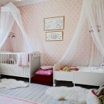 Красивые детские балдахины в комнате девочек