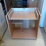 Компьютерный стол из обрезков ДСП