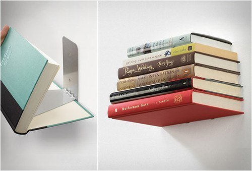 Полка-невидимка для книг