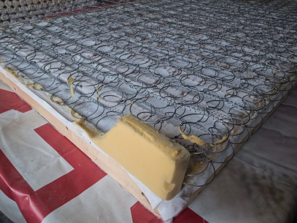 Матрас с пружинами своими руками