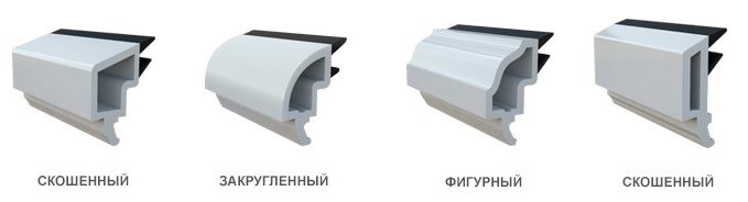 Разновидности штапиков для окон ПВХ