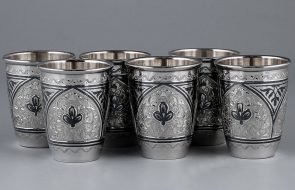 стопки из серебра