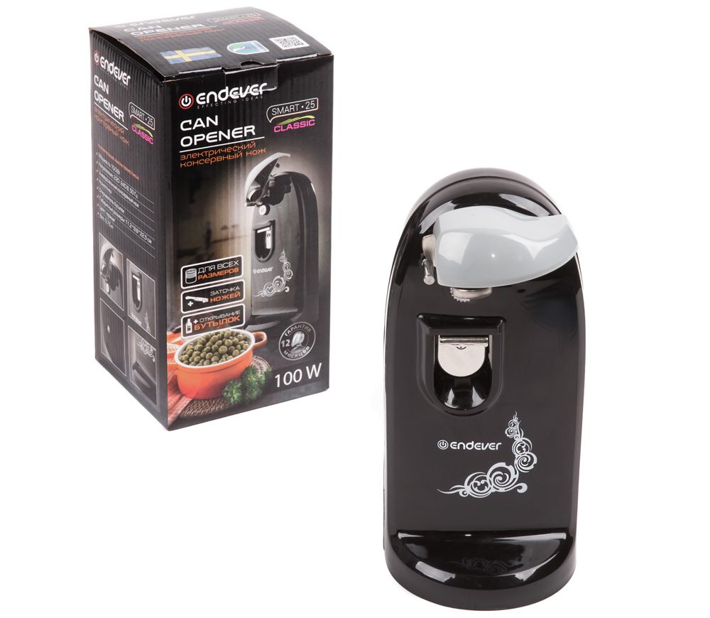 Электрический консервный нож ENDEVER SMART-25