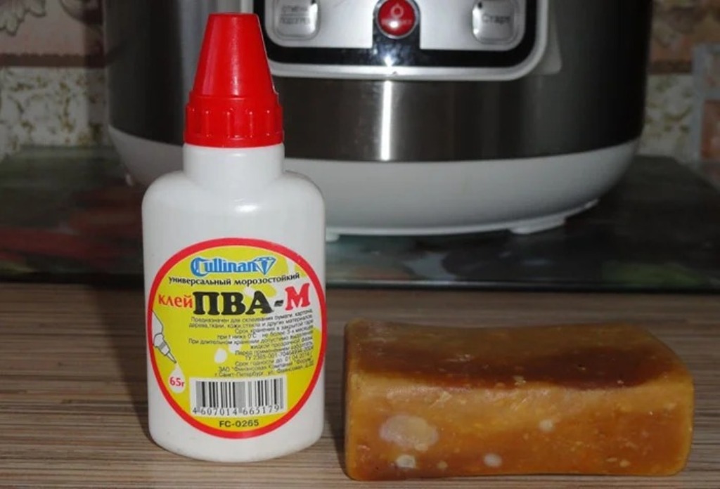 клей мыло