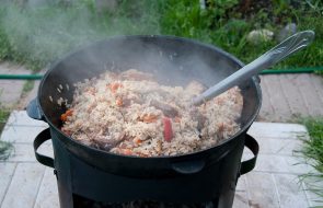 Плов в казане