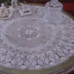 салфетка спицами виды