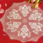 салфетка спицами фото виды