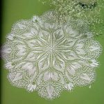 салфетка спицами фото обзор