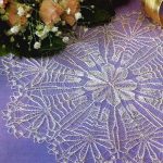 салфетка спицами виды декора